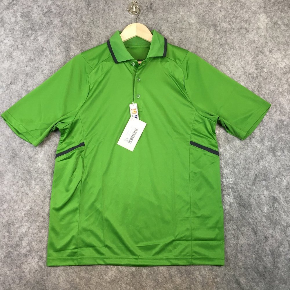 Extreme ePerformance Polo Shirt M L XXL Bright Green Golf UV Protection Short